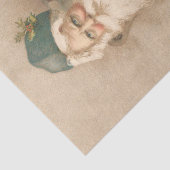 ヴィンテージ父芸術的クリスマスポートレート 薄葉紙 (詳細)