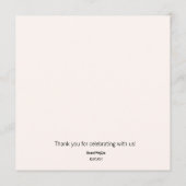 ヴィンテージ版木、銅版、版画ボタニッ結婚クのメニュー メニュー (裏面)