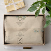 ヴィンテージ牛の切り離し 薄葉紙 (ギフト)