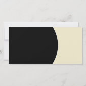 ヴィンテージ牛の退職B日付を保存モノグラム セーブザデート (裏面)