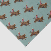 ヴィンテージ牛カウボーイ 薄葉紙 (詳細)