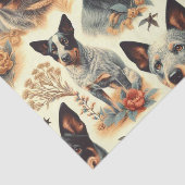 ヴィンテージ牛シームレス 薄葉紙 (詳細)