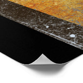 ヴィンテージ牛肉切欠図 ポスター (角)