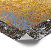 ヴィンテージ牛肉切欠図 ポスター (角)