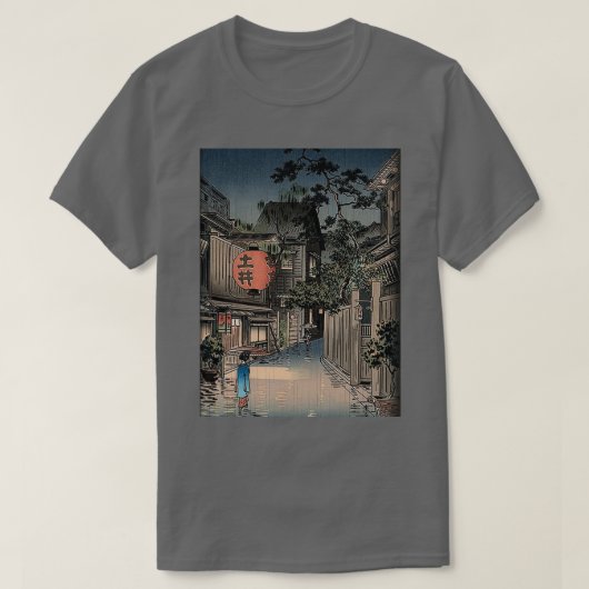 ヴィンテージ牛込神楽坂 Tシャツ (デザイン正面)