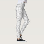 ヴィンテージ牡丹の花柄 レギンス (右)