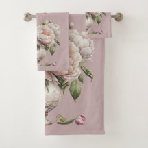 ヴィンテージ牡丹エレガント入れ