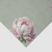 ヴィンテージ牡丹エレガント入れ 薄葉紙 (詳細)