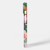 ヴィンテージ牡丹ガールズルールザワールド引用文 Case-Mate iPhoneケース (裏面 / 左)