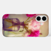 ヴィンテージ牡丹ブーケイングラスヴァース Case-Mate iPhoneケース (裏面 (横))