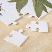 ヴィンテージ牡丹、牡丹の花Basilius Besler ジグソーパズル (側面)