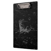 ヴィンテージ牡羊座の星座ヘベリアス1690 クリップボード (左)