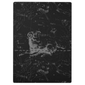 ヴィンテージ牡羊座の星座ヘベリアス1690 クリップボード (裏面)