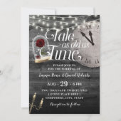 ヴィンテージ物語は時として老い結婚た 招待状 (正面)