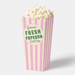 ヴィンテージ特別イベント映画館ポップコーンピンク フェイバーボックス
