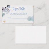 ヴィンテージ特別配送ストークおむつラッフル エンクロージャーカード (正面/裏面)