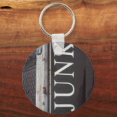 ヴィンテージ牽引トラックのジャンクサイン キーホルダー (正面)