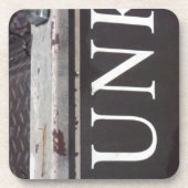 ヴィンテージ牽引トラックのジャンクサイン コースター (正面)