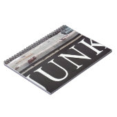 ヴィンテージ牽引トラックのジャンクサイン ノートブック (左側)