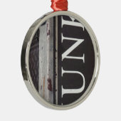 ヴィンテージ牽引トラックのジャンクサイン メタルオーナメント (右)