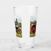 ヴィンテージ牽引機関 タンブラーグラス (左)