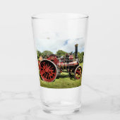 ヴィンテージ牽引機関 タンブラーグラス (正面)