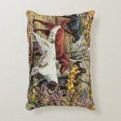 ヴィンテージ犬のセッターのトリオ アクセントクッション (正面(垂直))