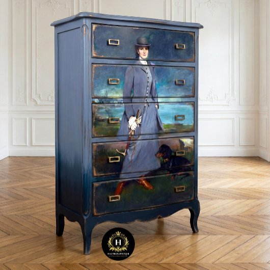 ヴィンテージ犬のテクスチ素朴ャティッシュペーパー 薄葉紙