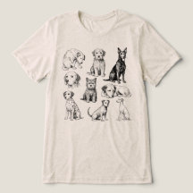 ヴィンテージ犬種コレクション パピースケッチ