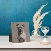 ヴィンテージ犬 フォトプラーク (インサイチュ)