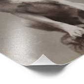 ヴィンテージ犬 フォトプリント            (角)