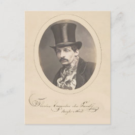 ヴィンテージ犯罪泥棒と強盗マグショット ポストカード