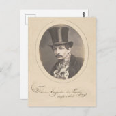 ヴィンテージ犯罪泥棒と強盗マグショット ポストカード (正面/裏面)