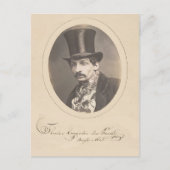 ヴィンテージ犯罪泥棒と強盗マグショット ポストカード (正面)