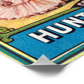 ヴィンテージ狩りの救済会社広告 ポスター (角)