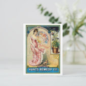 ヴィンテージ狩りの救済会社広告 ポストカード (スタンド正面)