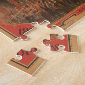 ヴィンテージ独立ホールイラストレーション（1878年） ジグソーパズル (側面)