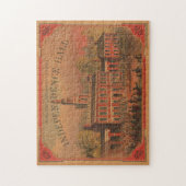 ヴィンテージ独立ホールイラストレーション（1878年） ジグソーパズル (縦)