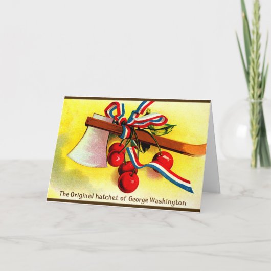 ヴィンテージ独立記念日 カード (正面)