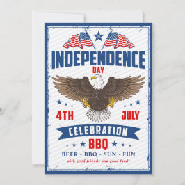 ヴィンテージ独立記念日 招待状