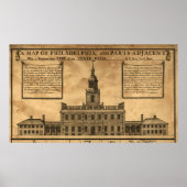 ヴィンテージ独立館イラストレーション ポスター (正面)