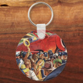 ヴィンテージ独身のプロップフライトパイロット(Paparazzi) キーホルダー (正面)