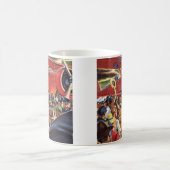 ヴィンテージ独身のプロップフライトパイロット(Paparazzi) コーヒーマグカップ (中央)