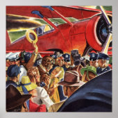 ヴィンテージ独身のプロップフライトパイロット(Paparazzi) ポスター (正面)