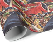 ヴィンテージ独身のプロップフライトパイロット(Paparazzi) ラッピングペーパー (ロールコーナー)