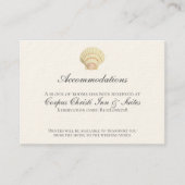 ヴィンテージ独身のホタテ結婚ル詳細 エンクロージャーカード (正面)