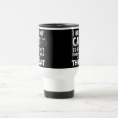 ヴィンテージ猫のスタイル-ペット恋人のギフト-私は私の猫を抱き締めます トラベルマグ (中央)