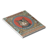 ヴィンテージ猫の命と子ネコクラシックの ノートパッド (アングル)