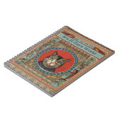 ヴィンテージ猫の命と子ネコクラシックの ノートブック (左側)