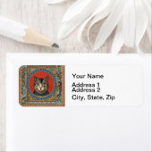 ヴィンテージ猫の命と子ネコクラシックの ラベル